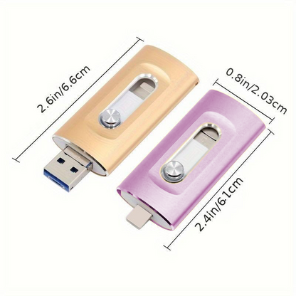 UniFlash 3-in-1 iPhone Storage Drive