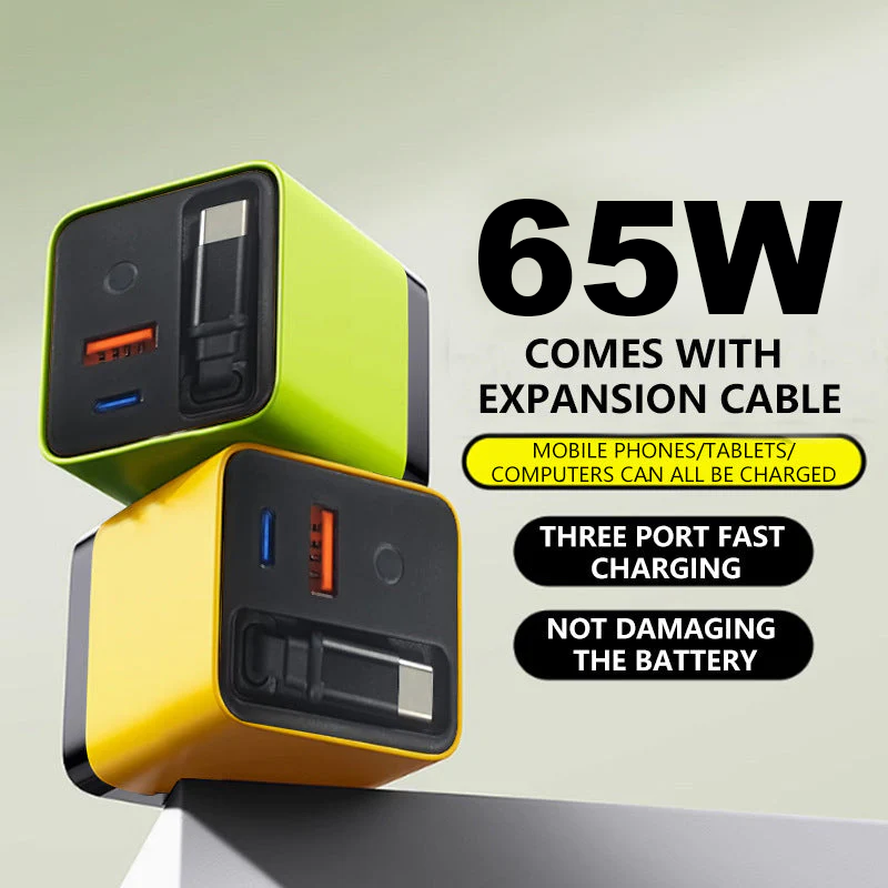GaN 65W Car Charger