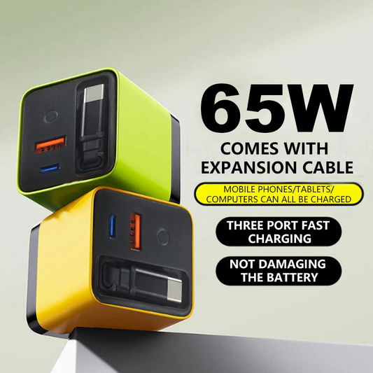 GaN 65W Car Charger