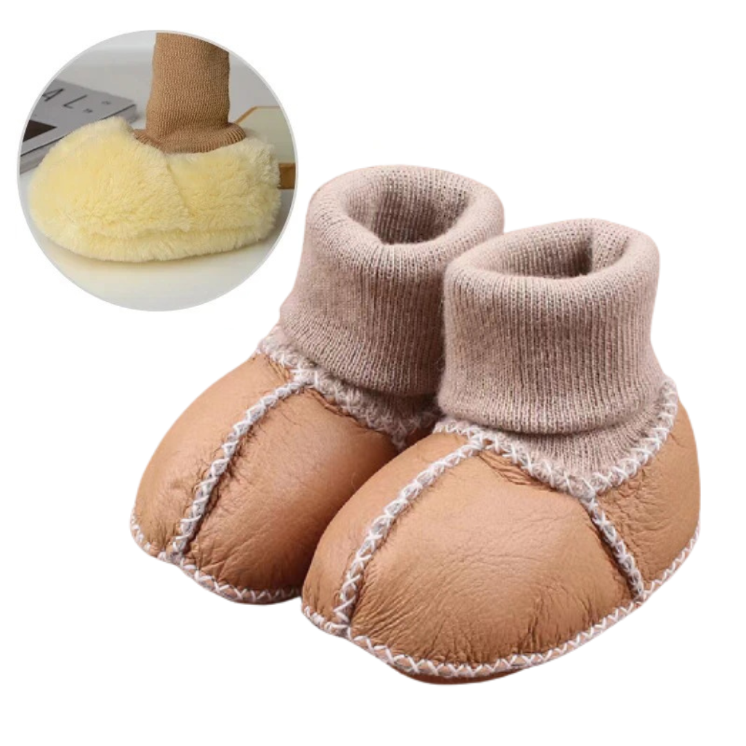 SnowSnug Anti-Slip Baby Booties