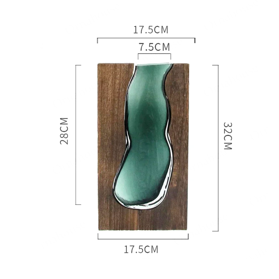 TimberGlass Vase