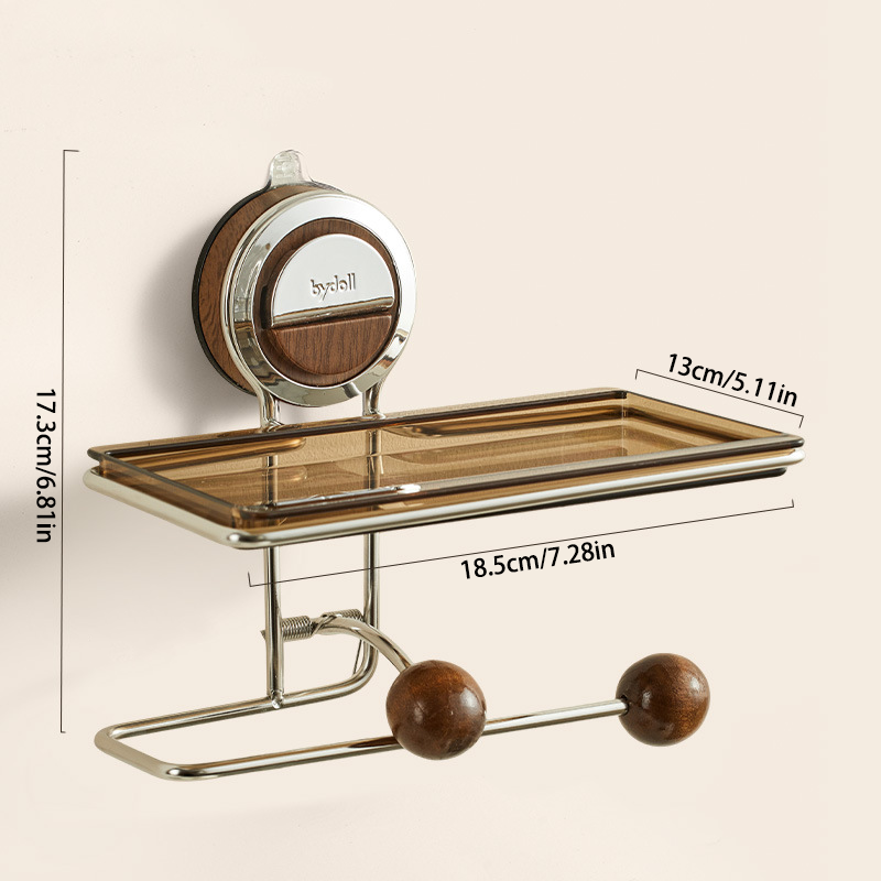 SuctionEase Paper Towel Holder