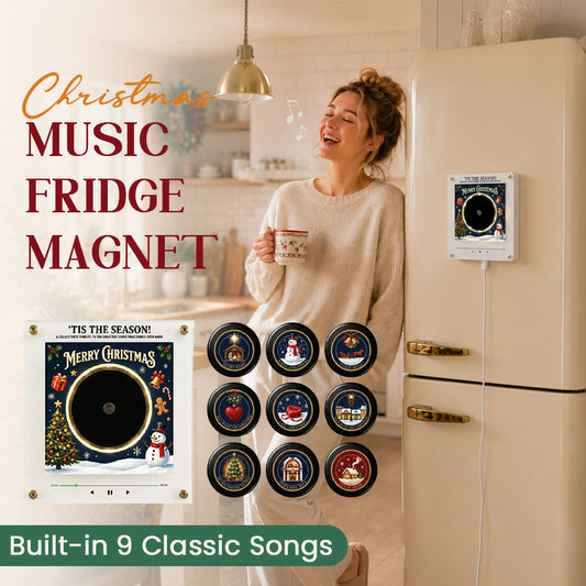 Merry Kitchen Music Magnet