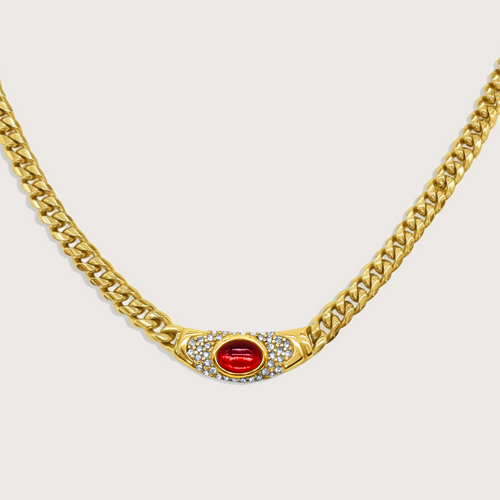 Bella Red Carnelian Necklace