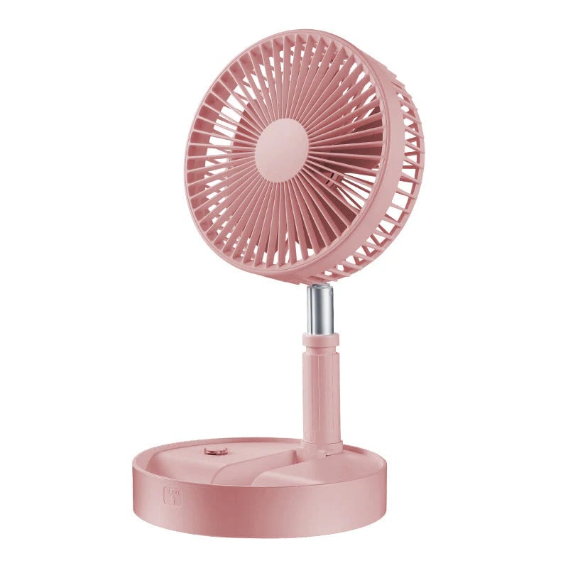 Telescopic Folding Fan USB Rechargeable