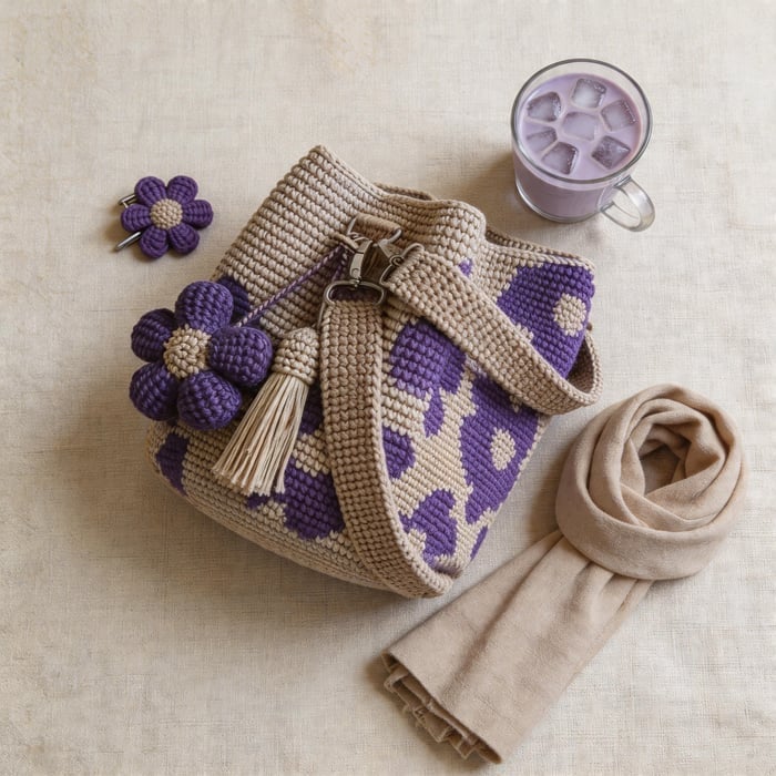 Blossom™ Crochet Tote Bag