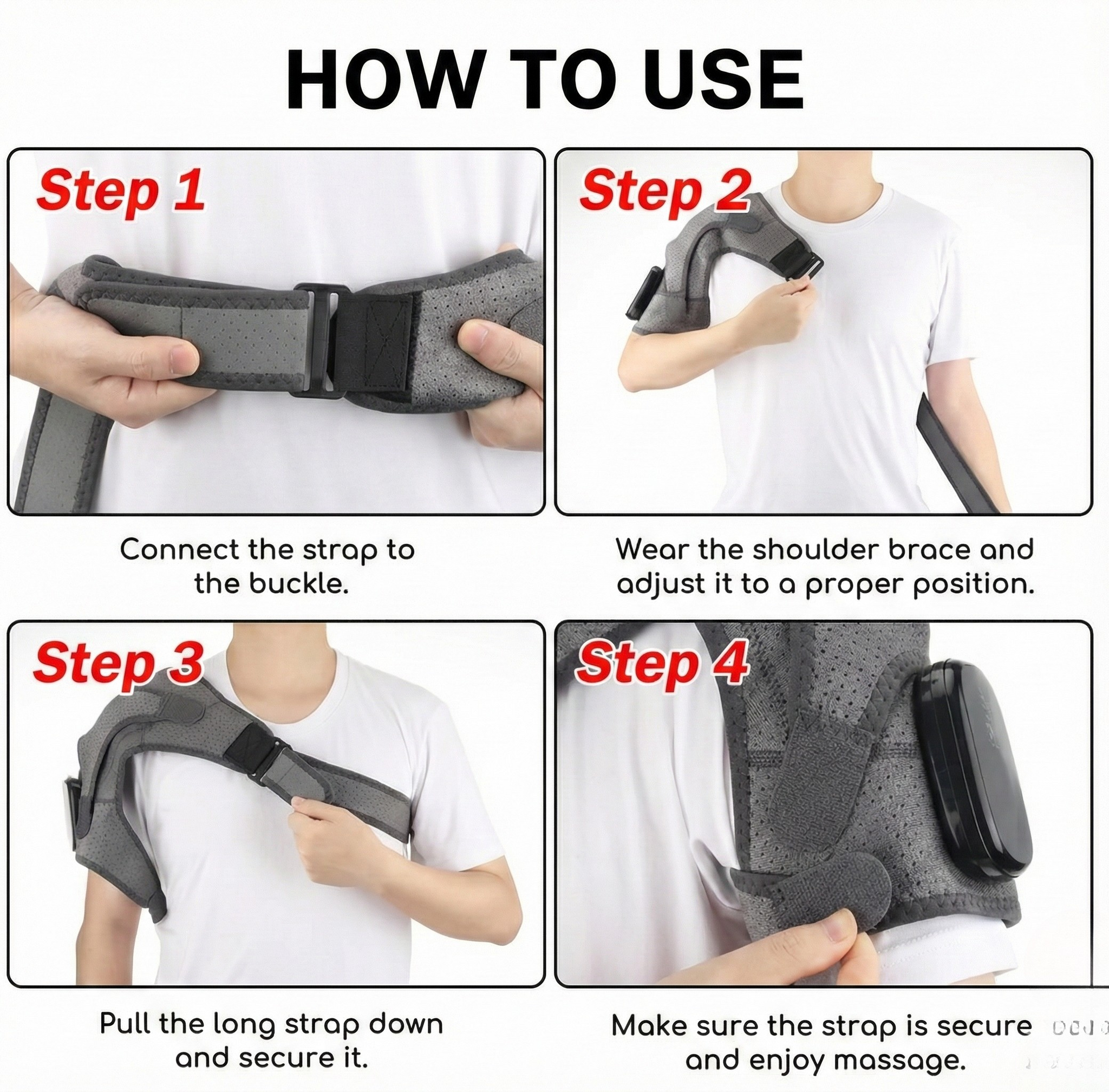 Calmora HeatWrap Shoulder Massager