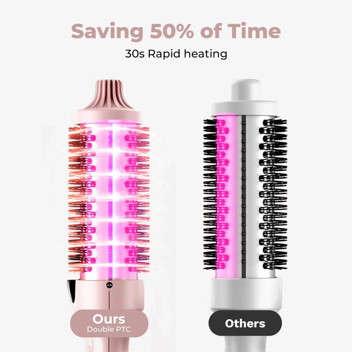 Curluxe 3-in-1 Curling Brush