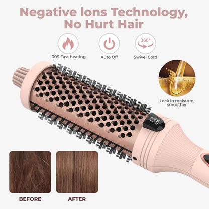 Curluxe 3-in-1 Curling Brush