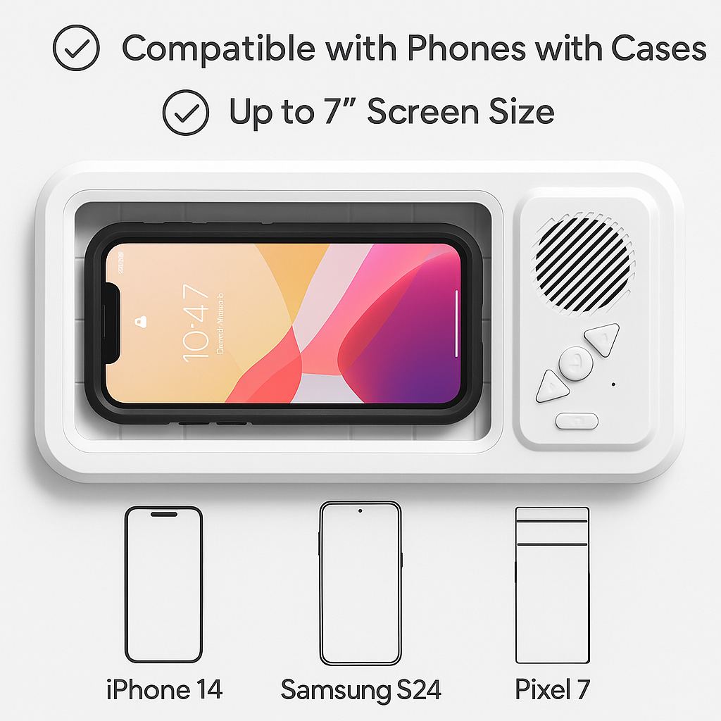 StreamShell - Waterproof Wall Phone Case