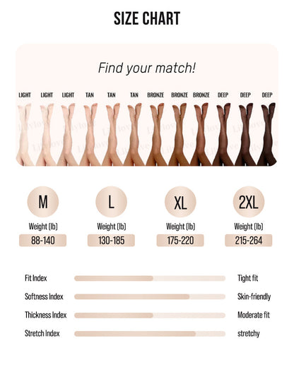 FrostKiss Fleece Full-Footed Tights