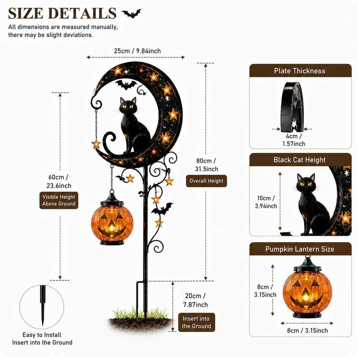 Pumpkin Moon Garden Light