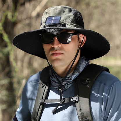 Solar Fan Hat - Unisex Outdoor Fishing