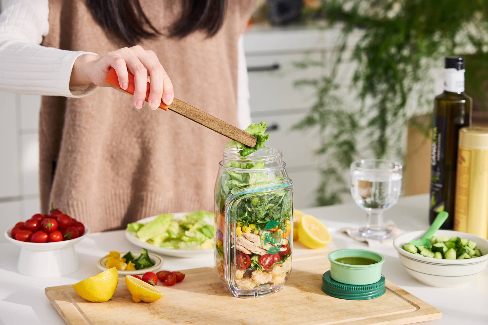 MealPod Portable Salad Jar