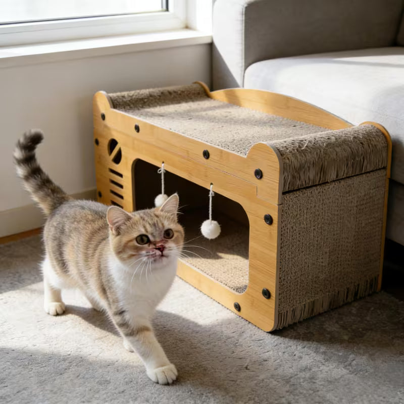 Cat Paradise Scratch Bed