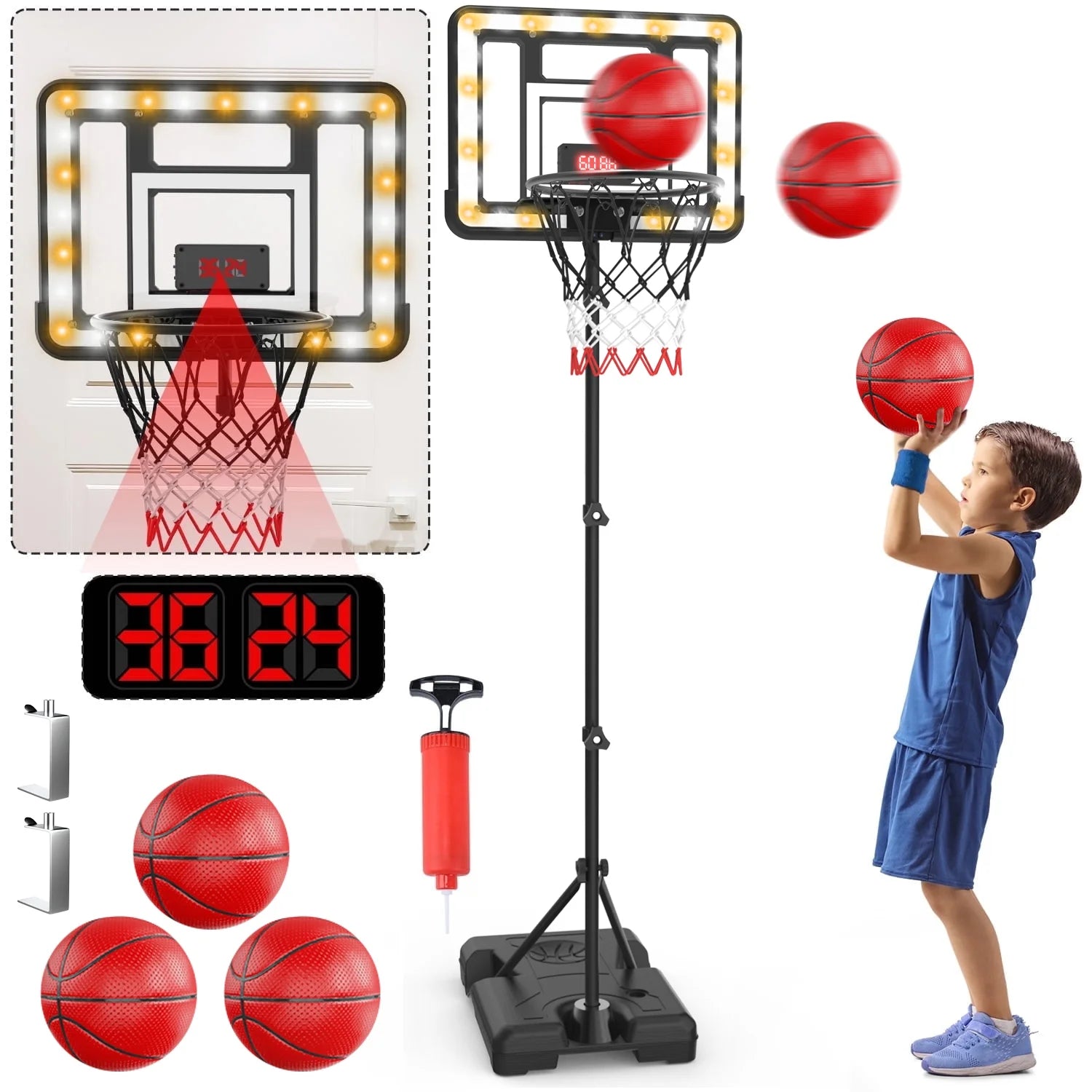 HoopMaster Scoreboard Hoop
