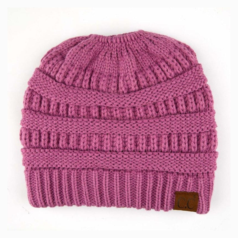 TopSlip Ponytail Beanie