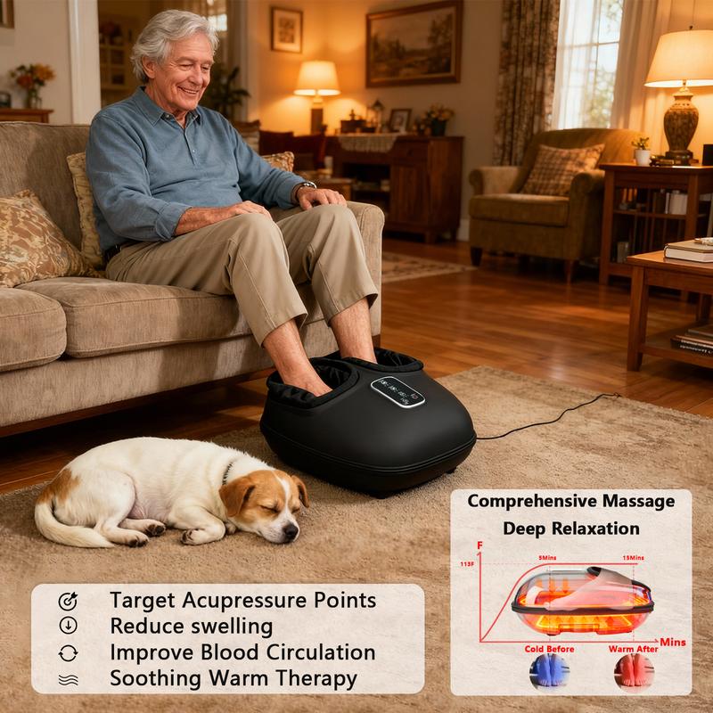 Foot Massager with Infrared Heat
