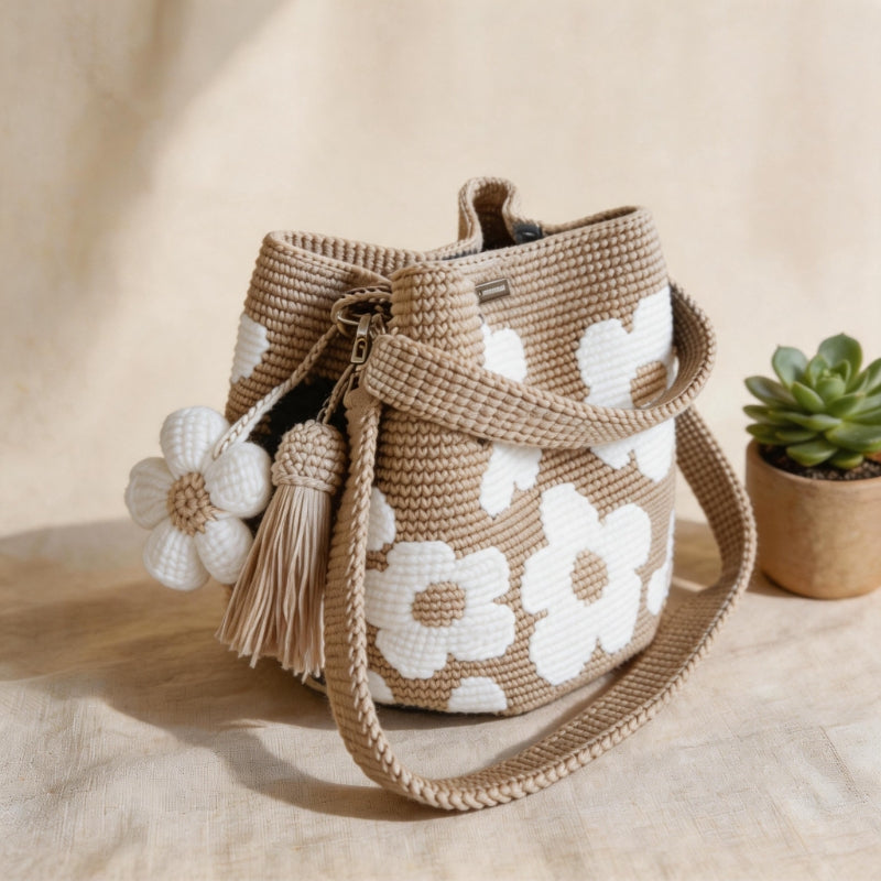 Blossom™ Crochet Tote Bag