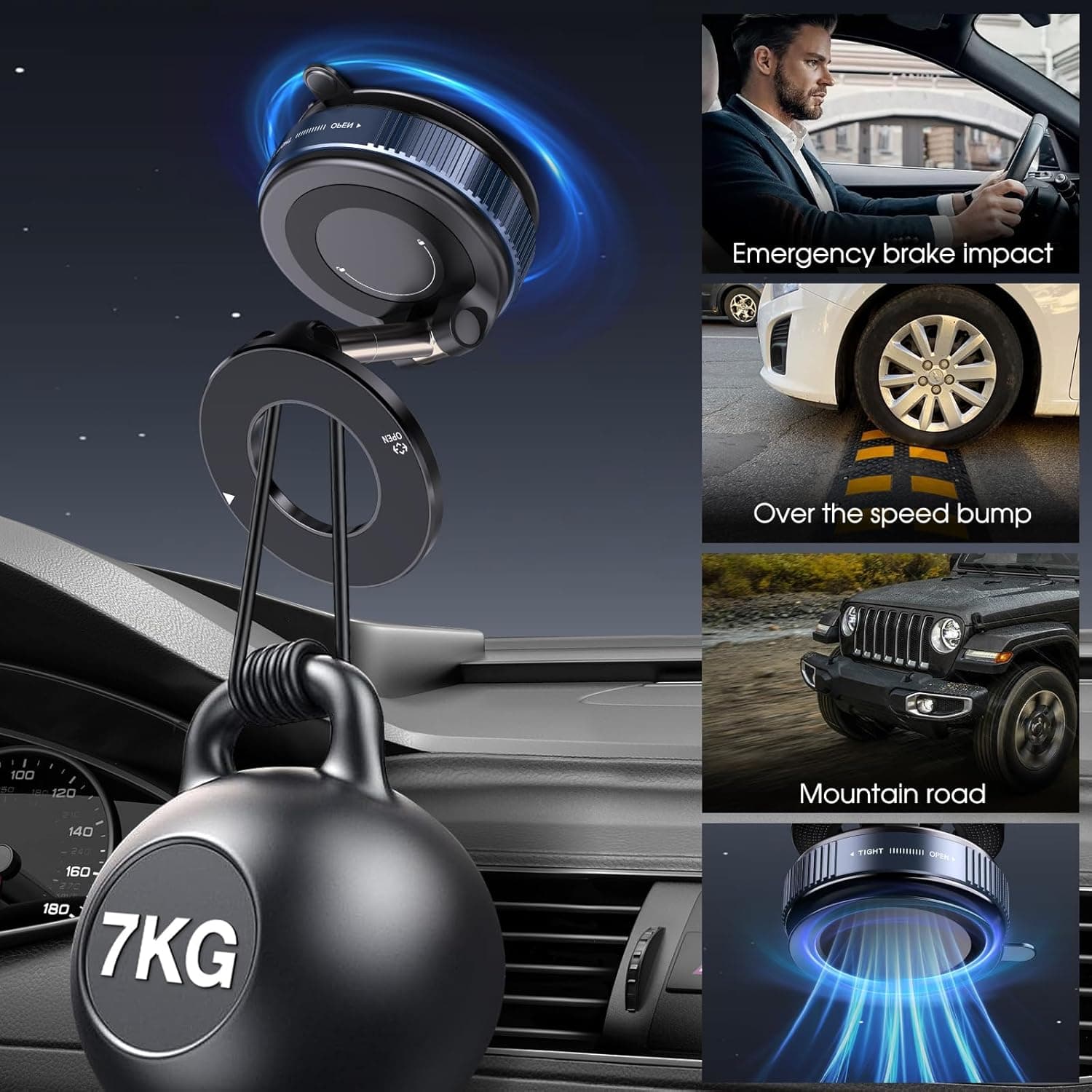 Magnetic Car Phone Mounts