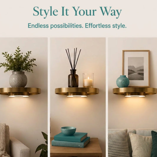 CozyGlow Plant Shelf