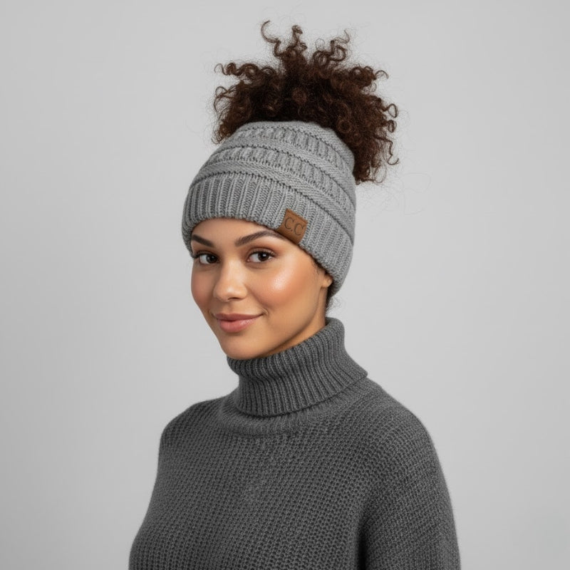 TopSlip Ponytail Beanie