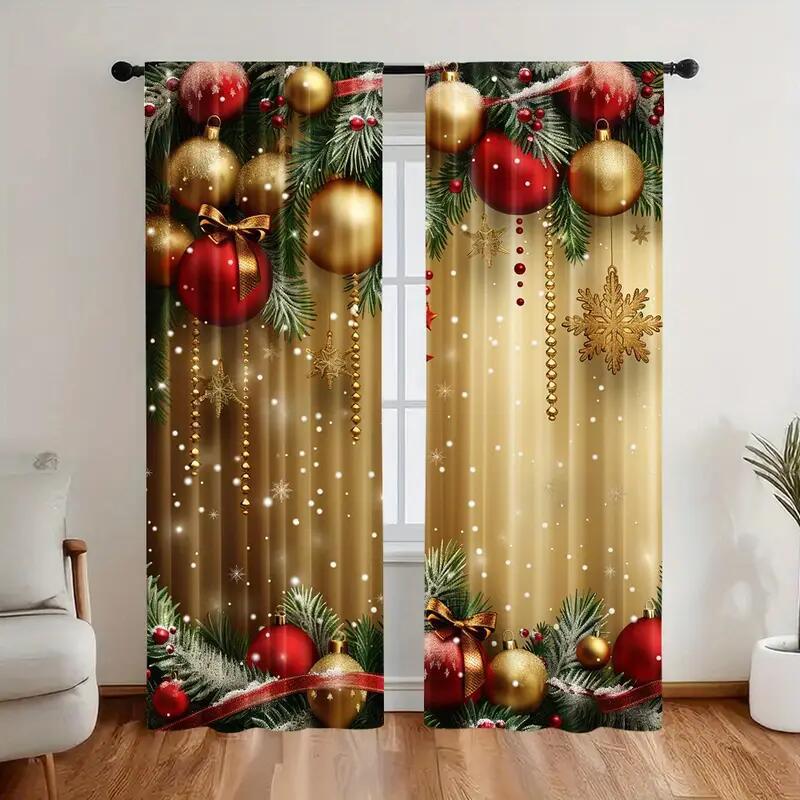 ChristmasCharm Curtains