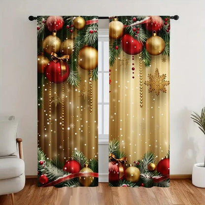 ChristmasCharm Curtains