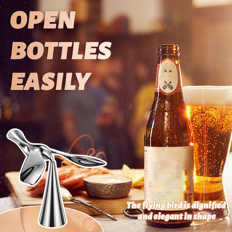 FeatherPop – Designer Bird Bottle Opener