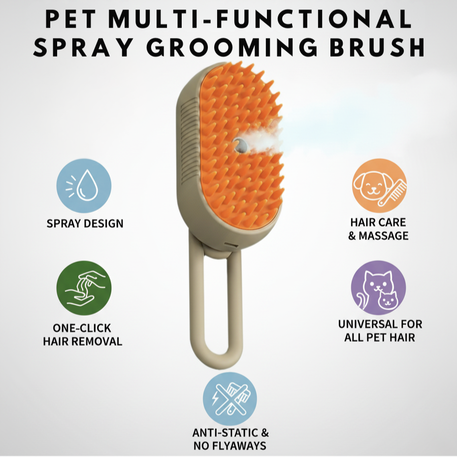 PetGlow Steam Brush