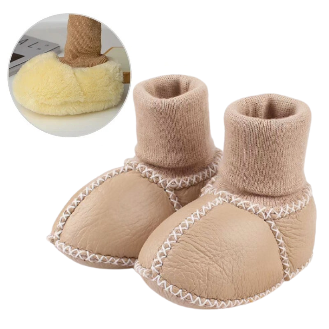 SnowSnug Anti-Slip Baby Booties