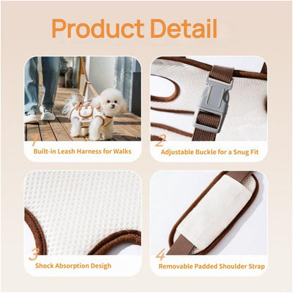 PupPouch Crossbody Carrier Harness