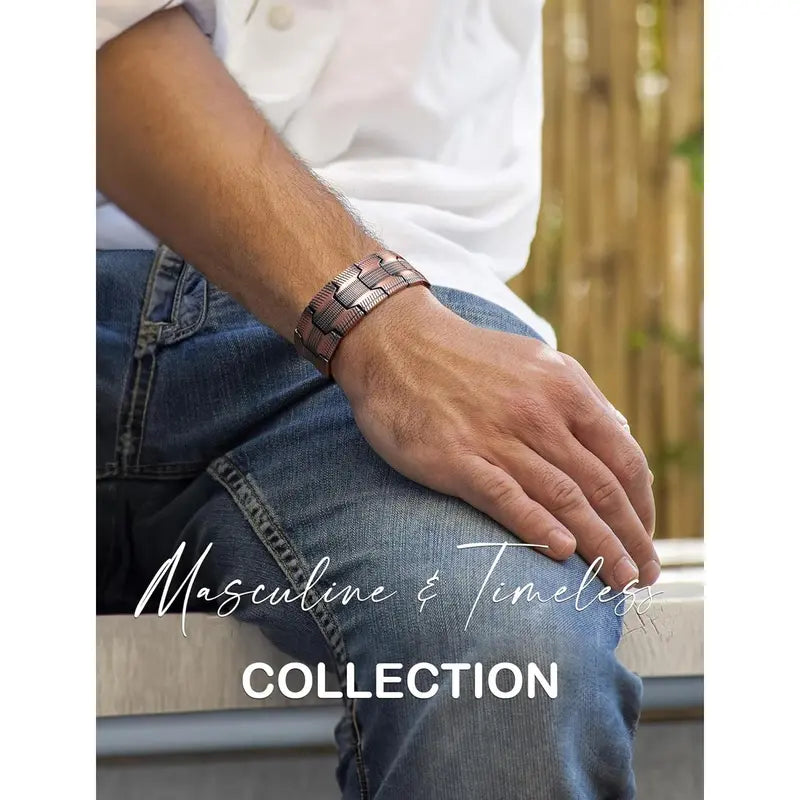 Bloodline Magnetic Copper Bracelet