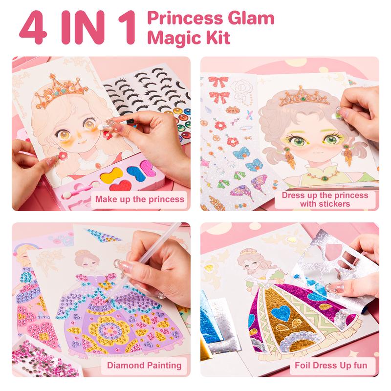 Royal Makeover Activity Book