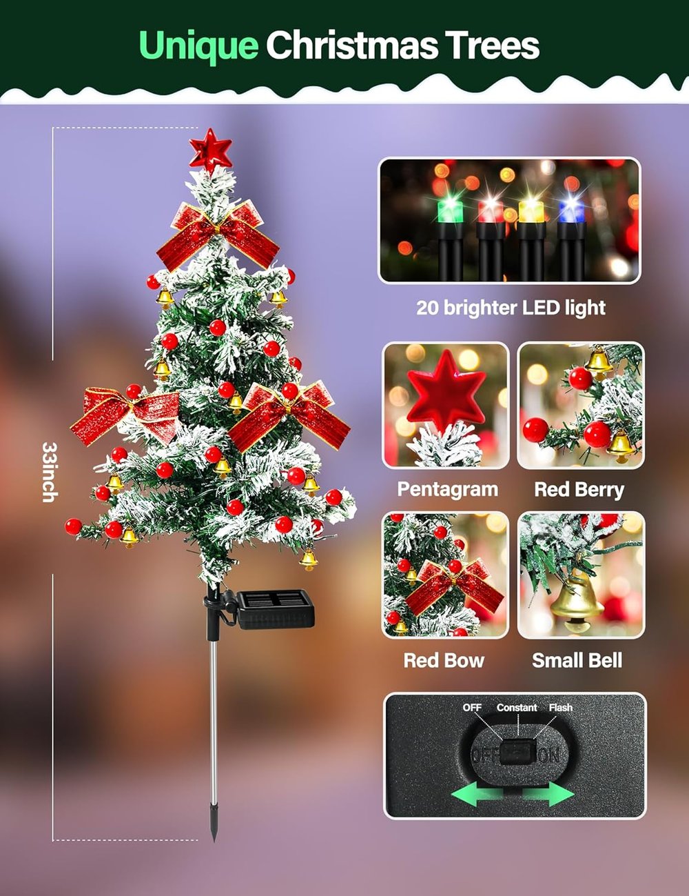 SolarGlow Christmas Tree