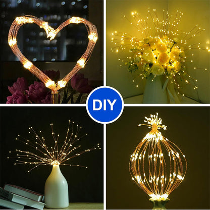 GlowBurst Solar Fireworks