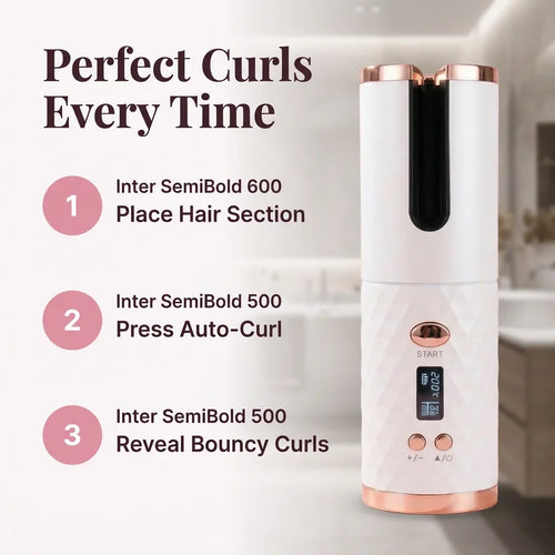 EasyCurl Wireless Curler