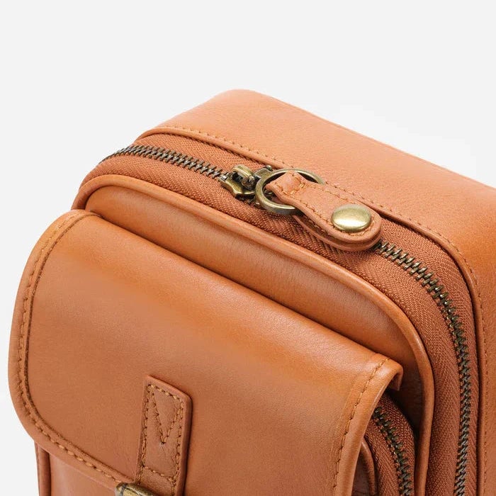 TravelGuard RFID Leather Bag