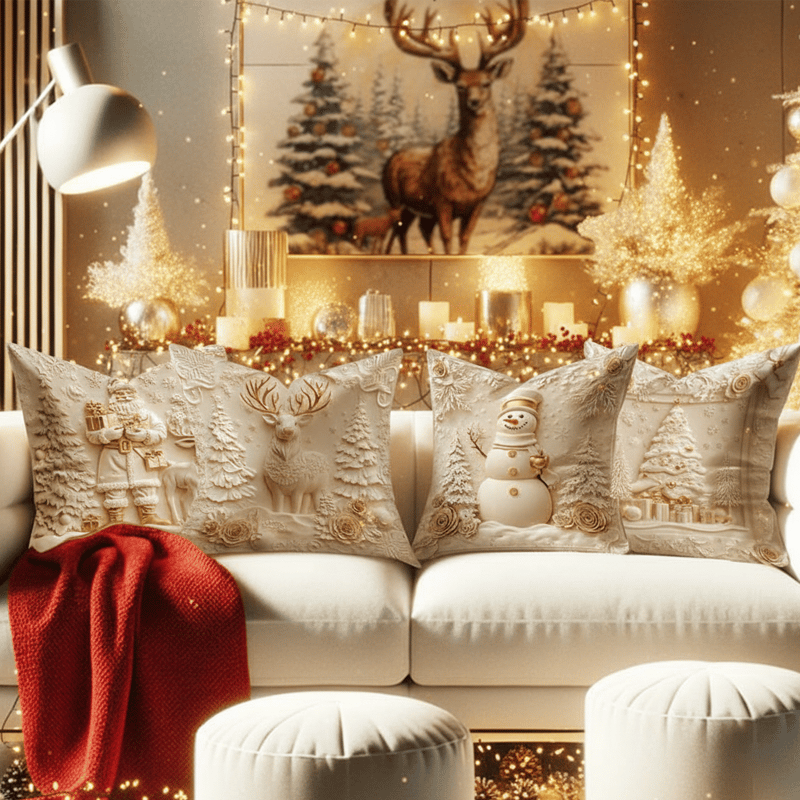 MerryNest Holiday Pillow Covers