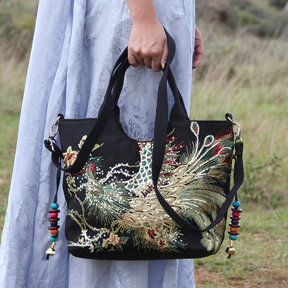PhoenixMuse Embroidered Bag