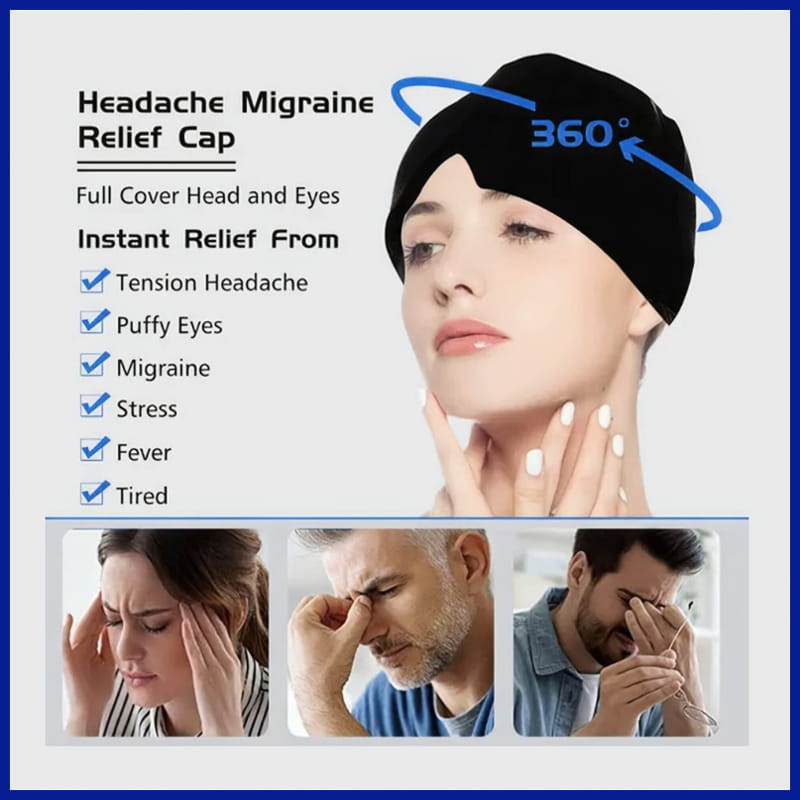 ChillRelief Migraine Headband