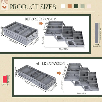 Multi-Level Drawer Organizer