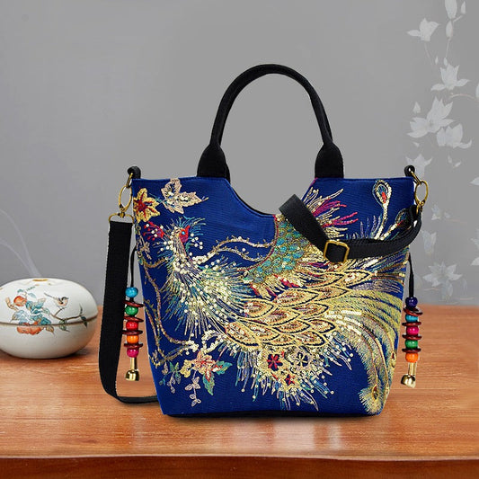 PhoenixMuse Embroidered Bag
