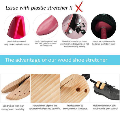 WoodFit Shoe Stretcher