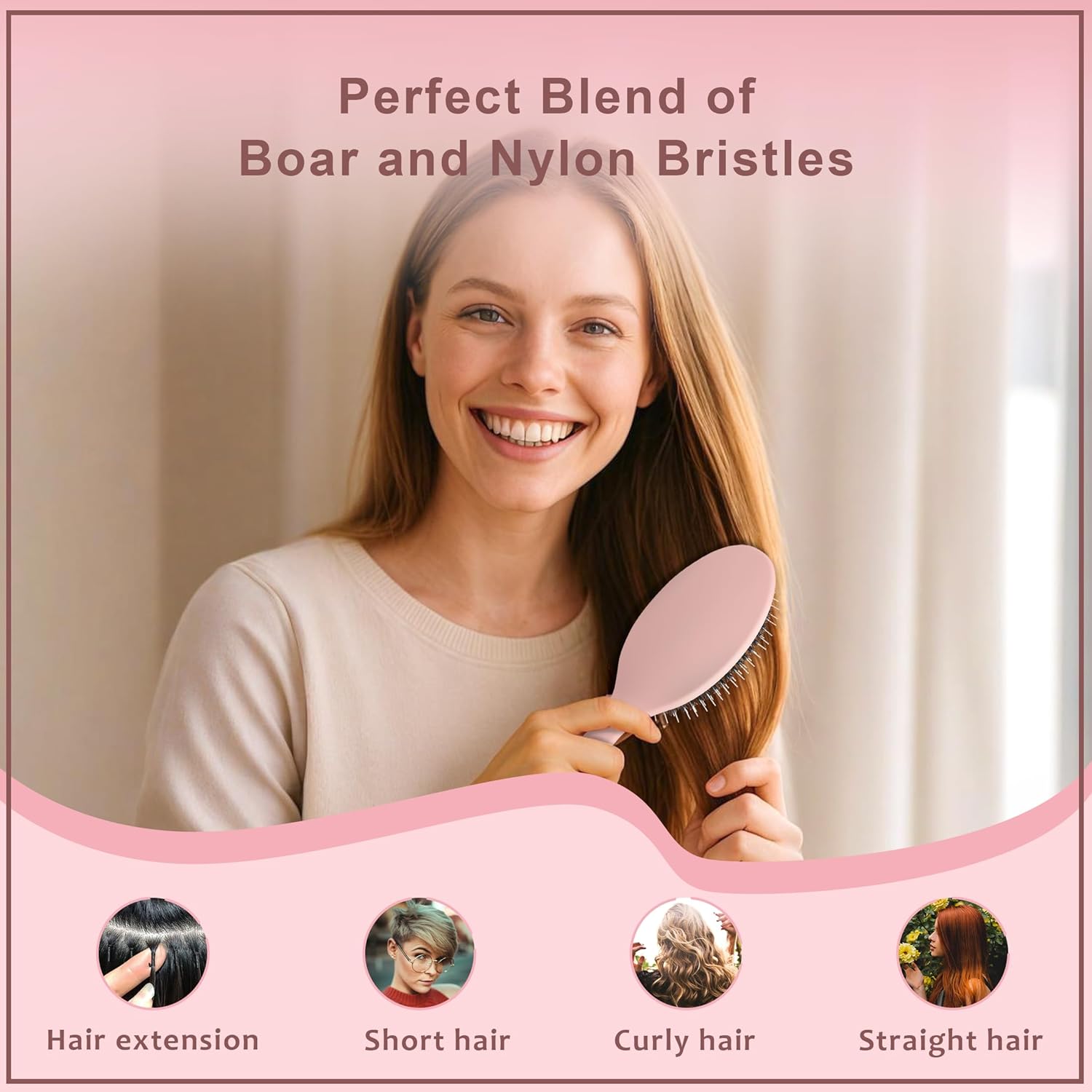 TangleFree Boar & Nylon Brush