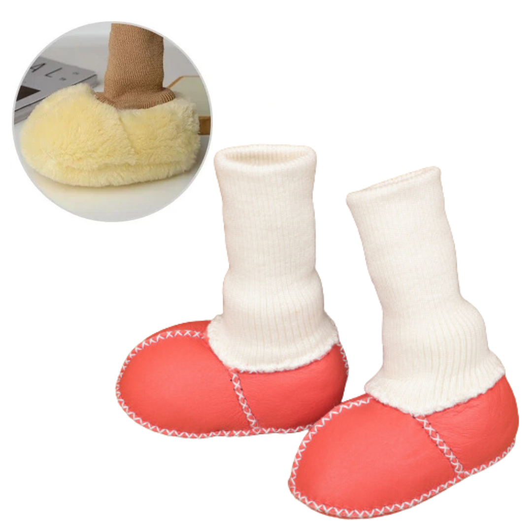 SnowSnug Anti-Slip Baby Booties