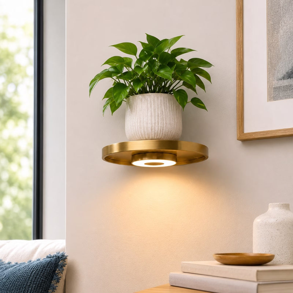 CozyGlow Plant Shelf