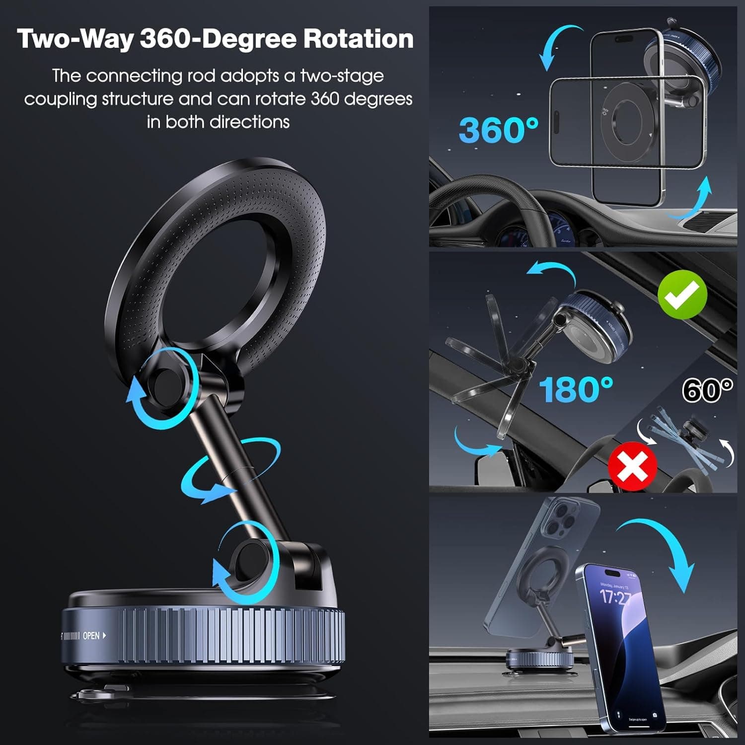 Magnetic Car Phone Mounts