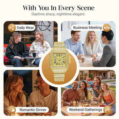 Luxury Rhinestone Watch