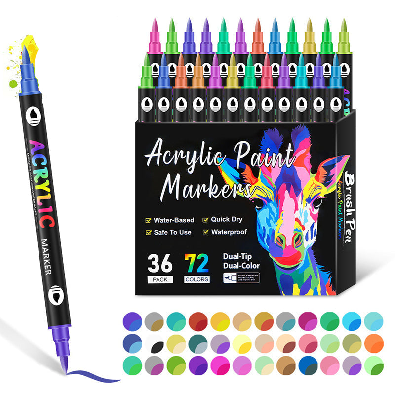 VividFlow Acrylic Markers